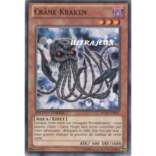 Yu-Gi-Oh! - Wgrt-Fr041 - Crâne Kraken - Commune