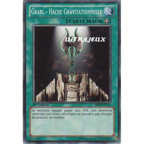Yu-Gi-Oh! - Bp02-Fr143-Mr - Grarl - Hache Gravitationnelle - Mosaic Rare