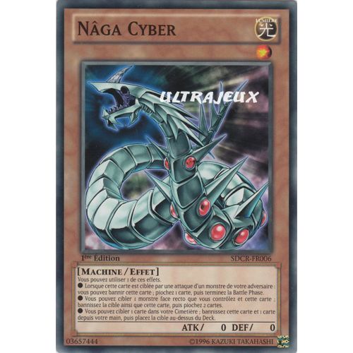 Yu-Gi-Oh! - Sdcr-Fr006 - Nâga Cyber - Commune