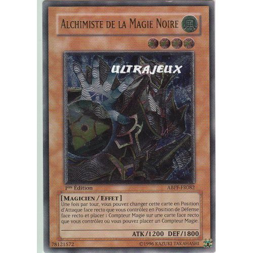 Yu-Gi-Oh! - Abpf-Fr082-Ul - Alchimiste De La Magie Noire - Ultimate Rare