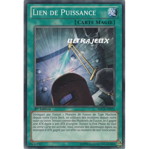 Yu-Gi-Oh! - Sdcr-Fr022 - Lien De Puissance - Commune