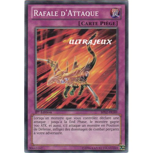 Yu-Gi-Oh! - Bp02-Fr189-Mr - Rafale D'attaque - Mosaic Rare