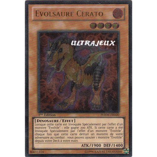 Yu-Gi-Oh! - Phsw-Fr020-Ul - Evolsaure Cerato - Ultimate Rare