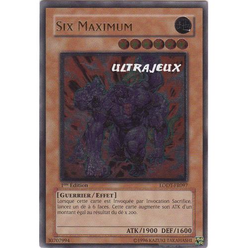 Yu-Gi-Oh! - Lodt-Fr097-Ul - Six Maximum - Ultimate Rare