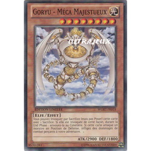 Yu-Gi-Oh! - Wgrt-Fr018 - Goryu - Méca Majestueux - Commune