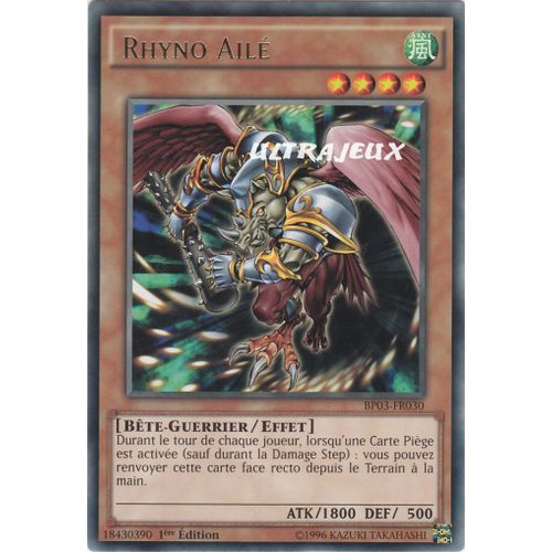 Yu-Gi-Oh! - Bp03-Fr030 - Rhyno Ailé - Rare