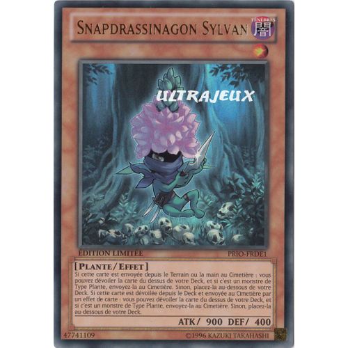 Yu-Gi-Oh! - Prio-Frde1 - Snapdrassinagon Sylvan - Ultra Rare