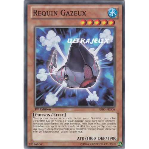 Yu-Gi-Oh! - Prio-Fr006 - Requin Gazeux - Commune