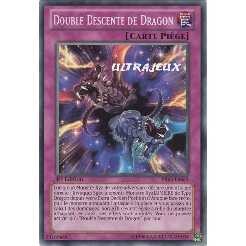 Yu-Gi-Oh! - Prio-Fr069 - Double Descente De Dragon - Commune