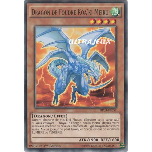 Yu-Gi-Oh! - Bp03-Fr057 - Dragon De Foudre Koa'ki Meiru - Rare