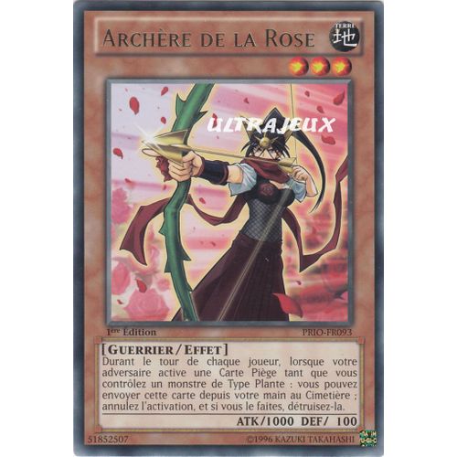 Yu-Gi-Oh! - Prio-Fr093 - Archère De La Rose - Rare