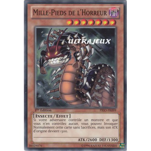 Yu-Gi-Oh! - Prio-Fr099 - Mille-Pieds De L'horreur - Commune