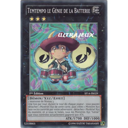 Yu-Gi-Oh! - Sp14-Fr029 - Temtempo Le Génie De La Batterie - Commune