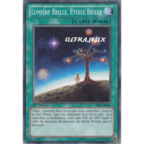 Yu-Gi-Oh! - Sp14-Fr034-St - Lumière Brille, Etoile Brille - Starfoil Rare