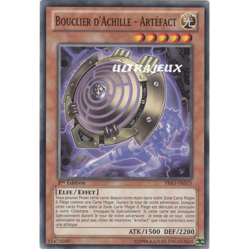Yu-Gi-Oh! - Prio-Fr015 - Bouclier D'achille - Artéfact - Commune