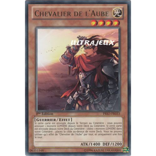 Yu-Gi-Oh! - Prio-Fr033 - Chevalier De L'aube - Rare
