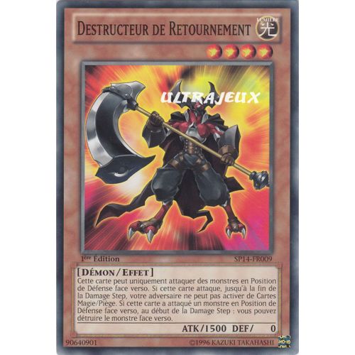 Yu-Gi-Oh! - Sp14-Fr009-St - Destructeur De Retournement - Starfoil Rare