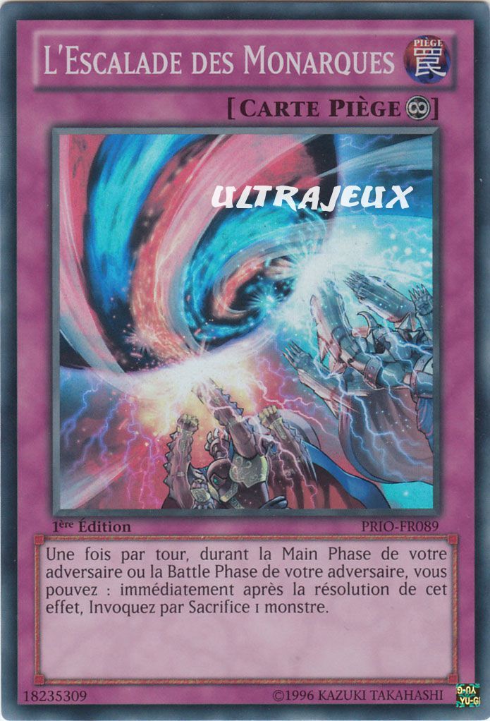 Yu-Gi-Oh! - Prio-Fr089 - L'escalade Des Monarques - Super Rare