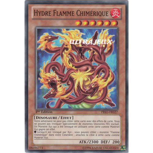 Yu-Gi-Oh! - Prio-Fr027 - Hydre Flamme Chimérique - Commune