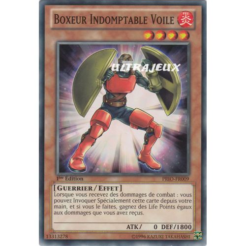 Yu-Gi-Oh! - Prio-Fr009 - Boxeur Indomptable Voile - Commune