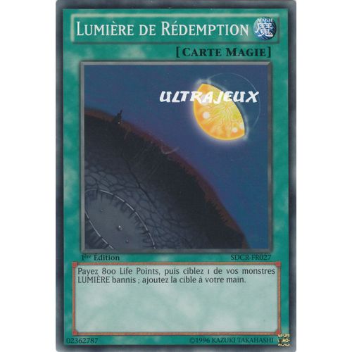 Yu-Gi-Oh! - Sdcr-Fr027 - Lumière De Rédemption - Commune