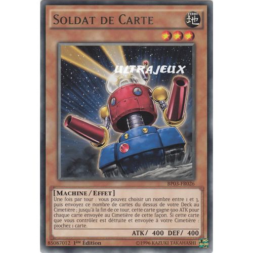 Yu-Gi-Oh! - Bp03-Fr026 - Soldat De Carte - Rare
