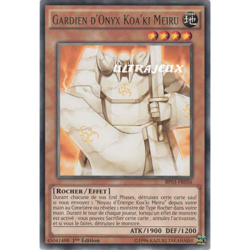 Yu-Gi-Oh! - Bp03-Fr056 - Gardien D'onyx Koa'ki Meiru - Rare