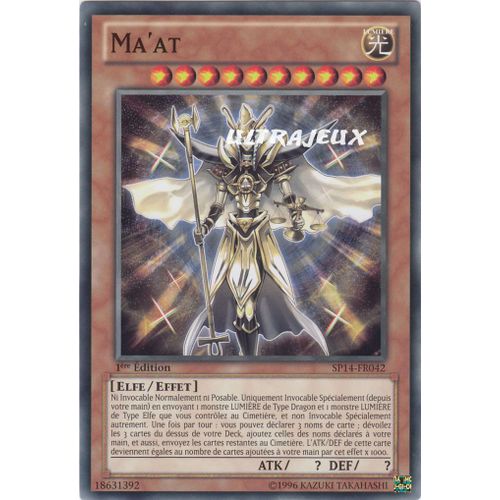 Yu-Gi-Oh! - Sp14-Fr042 - Ma'at - Commune