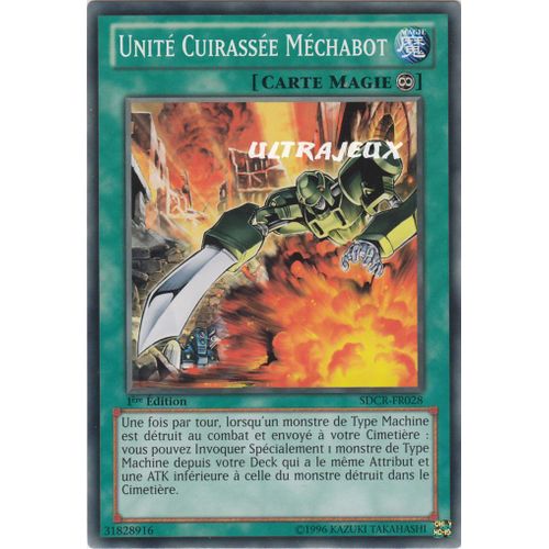 Yu-Gi-Oh! - Sdcr-Fr028 - Unité Cuirassée Mechabot - Commune