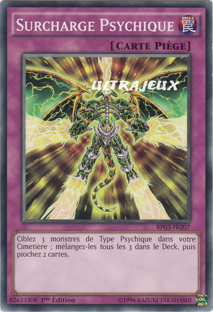 Yu-Gi-Oh! - Bp03-Fr207 - Surcharge Psychique - Commune