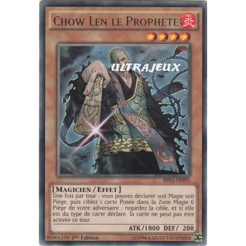 Yu-Gi-Oh! - Bp03-Fr093 - Chow Len Le Prophète - Rare
