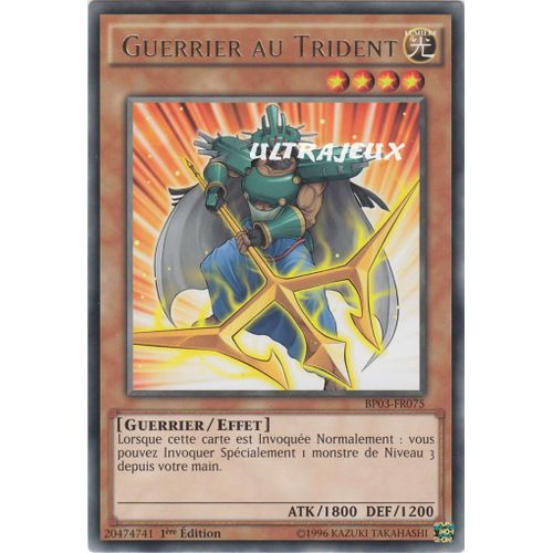 Yu-Gi-Oh! - Bp03-Fr075 - Guerrier Au Trident - Rare