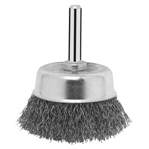 Brosse boisseau à fils ondulés, Ø 50 mm 6 mm
