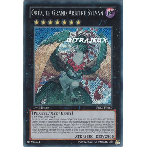 Yu-Gi-Oh! - Prio-Fr050 - Oréa, Le Grand Arbitre Sylvan - Secret Rare