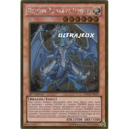 Yu-Gi-Oh! - Pgld-Fr039 - Dragon Pulsar De Lumière - Gold Rare