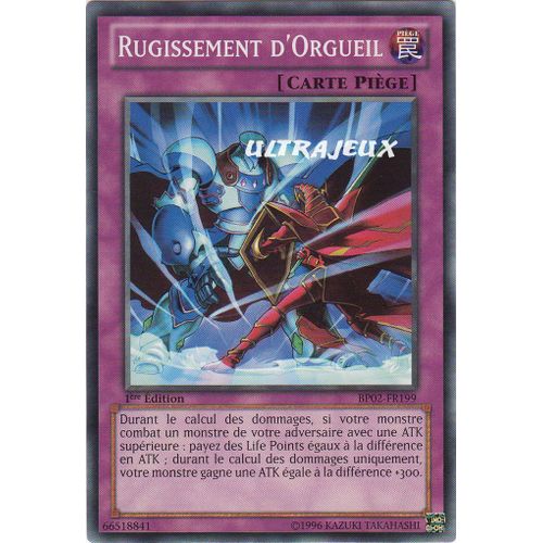 Yu-Gi-Oh! - Bp02-Fr199-Mr - Rugissement D'orgueil - Mosaic Rare