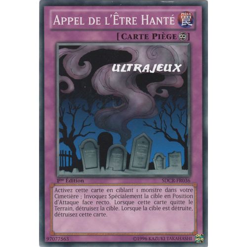 Yu-Gi-Oh! - Sdcr-Fr036 - Appel De L'être Hanté - Commune