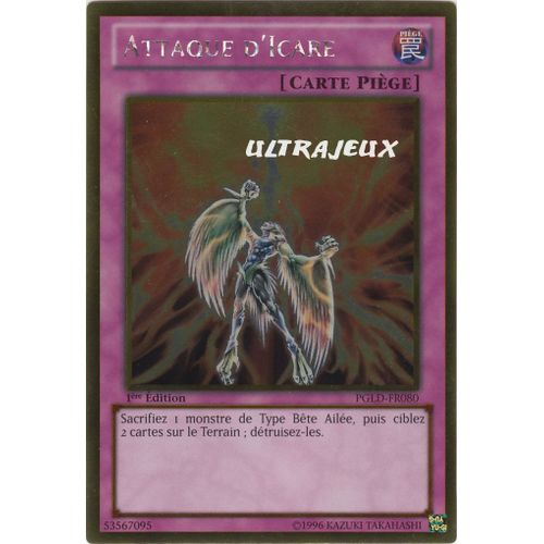 Yu-Gi-Oh! - Pgld-Fr080 - Attaque D'icare - Gold Rare