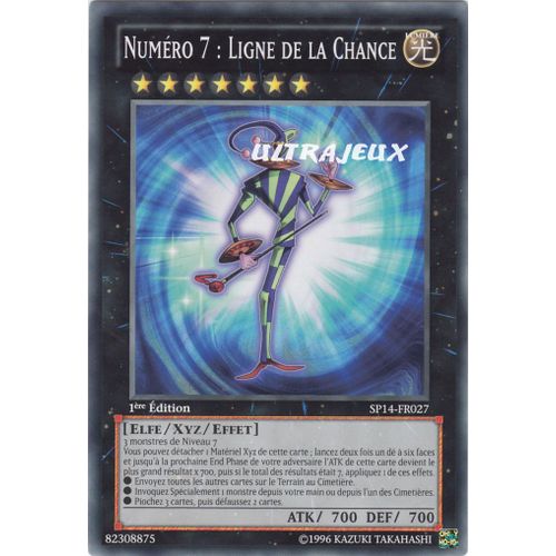 Yu-Gi-Oh! - Sp14-Fr027 - Numéro 7 : Ligne De La Chance - Commune