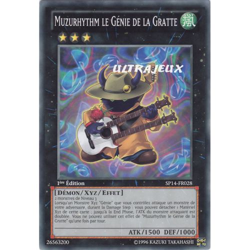 Yu-Gi-Oh! - Sp14-Fr028-St - Muzurhythm Le Génie De La Gratte - Starfoil Rare