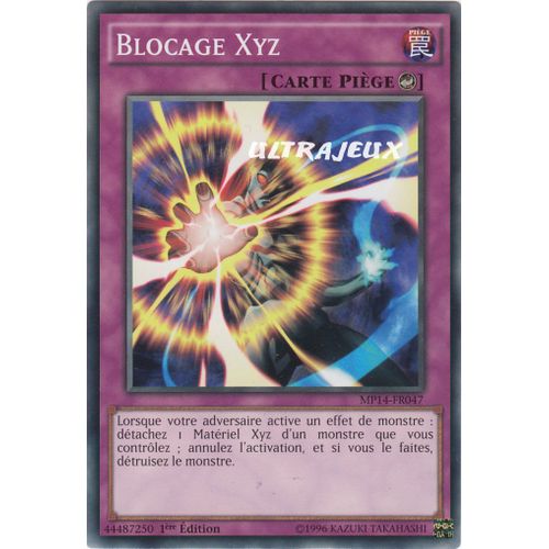 Yu-Gi-Oh! - Mp14-Fr047 - Blocage Xyz - Commune