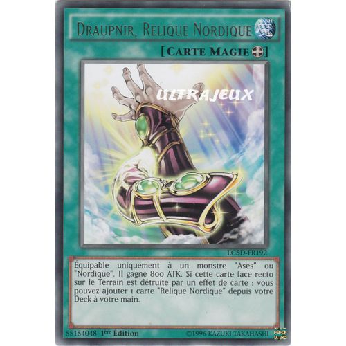 Yu-Gi-Oh! - Lc5d-Fr192 - Draupnir, Relique Nordique - Rare