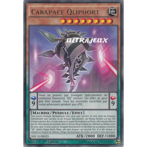 Yu-Gi-Oh! - Nech-Fr025 - Carapace Qliphort - Rare
