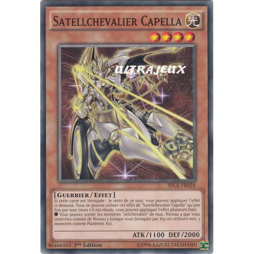 Yu-Gi-Oh! - Sece-Fr024 - Satellchevalier Capella - Commune