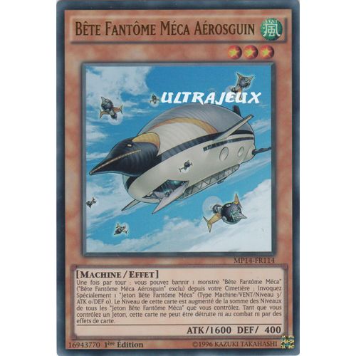 Yu-Gi-Oh! - Mp14-Fr114 - Bête Fantôme Méca Aérosguin - Ultra Rare