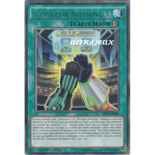 Yu-Gi-Oh! - Sece-Fr089 - Tactiques De Rotation U.A. - Rare