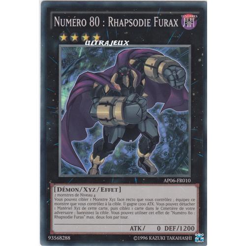 Yu-Gi-Oh! - Ap06-Fr010 - Numéro 80 : Rhapsodie Furax - Super Rare