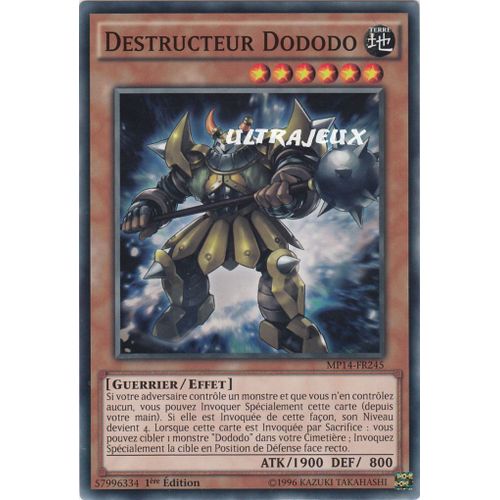 Yu-Gi-Oh! - Mp14-Fr245 - Destructeur Dododo - Commune