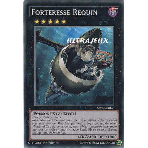 Yu-Gi-Oh! - Mp14-Fr026 - Forteresse Requin - Commune