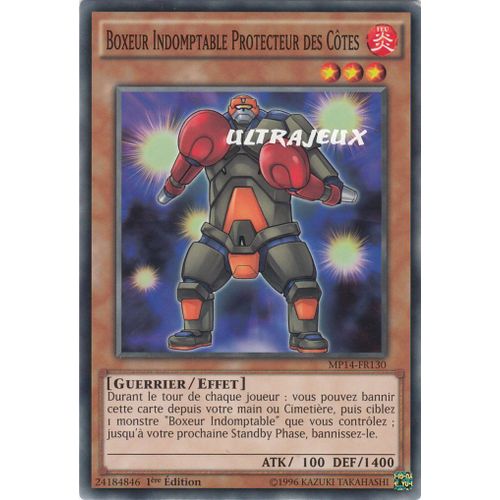 Yu-Gi-Oh! - Mp14-Fr130 - Boxeur Indomptable Protecteur Des Côtes - Commune